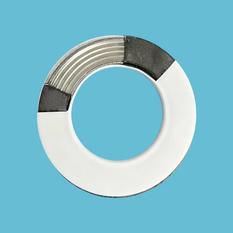 PTFE-enveloppakking voor met glas gevoerde flens